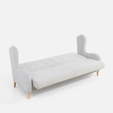 Rozkládací pohovka MORENO světle šedá