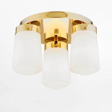 Mosazné stropní svítidlo PASADENA 3
