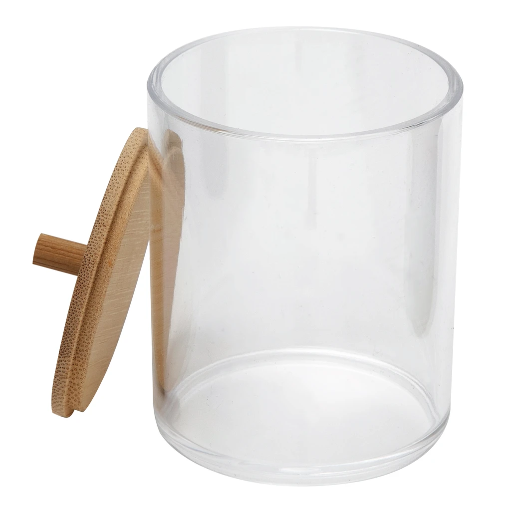 Koupelnová dóza na kosmetiku nebo vatové tyčinky 7 x 10 cm