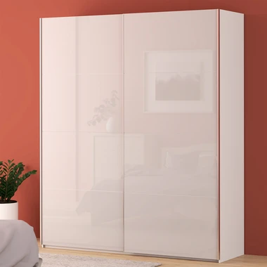 Skříň s posuvnými dveřmi FITIO lesk 200 cm