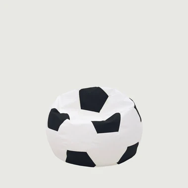Sedací vak SPORT L černo-bílý