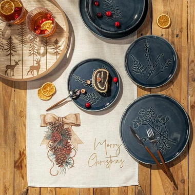 Jídelní talíř FOLIO 26 cm modrý