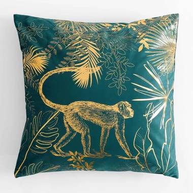 Dekorační povlak na polštář opice AIKA 45x45 cm