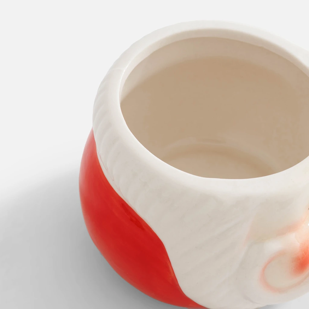 Dóza s víkem SANTA CLAUS červená 330 ml