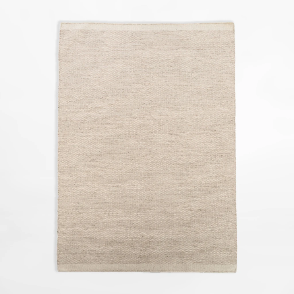 Koberec z vlny GOTTI, stříbrný, 200x300 cm