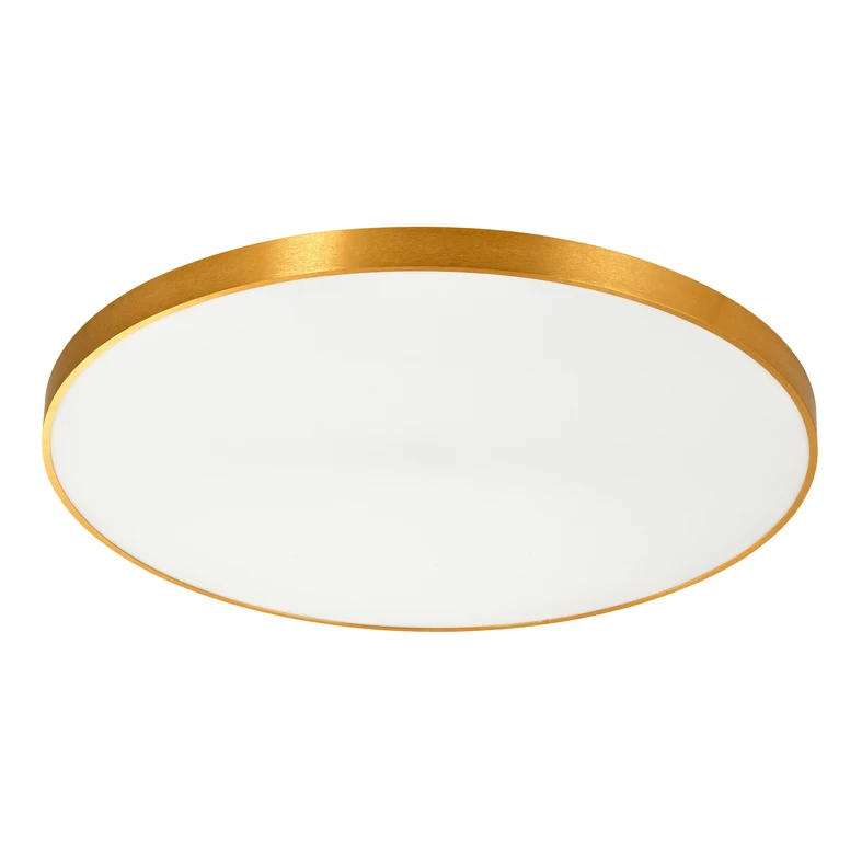 Zlaté kulaté stropní LED svítidlo SIERRA 80 cm