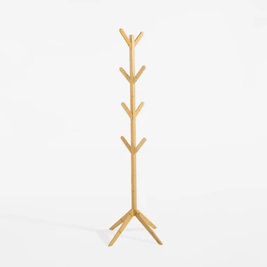 Stojací bambusový věšák 167 cm