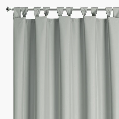 Závěs na terasu s pásky na suchý zip stříbrný GARDEN 155x220 cm
