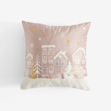 Vánoční latte povlak na polštář FINN 45x45 cm