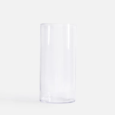 Skleněná váza VÁLEC 40 cm
