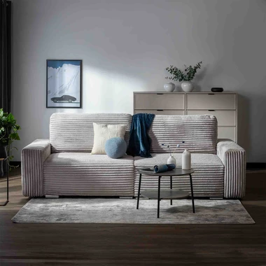 Rozkládací pohovka šedá ANAFI