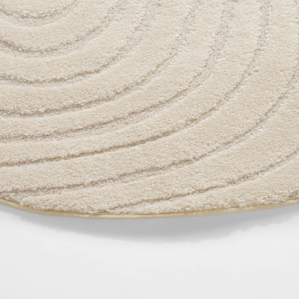 Moderní krémový koberec INSPIRATION 120 cm