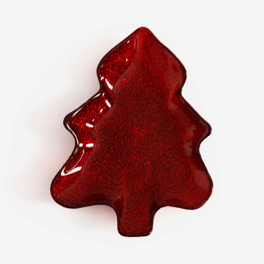 Dekorativní talíř STROMEČEK14x21x3 cm MIX