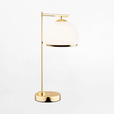 Mosazná stolní lampa MARBELLA PLUS