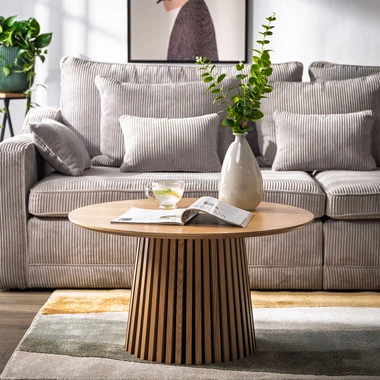 Kulatý konferenční stolek LIRANDANO 80x80 cm