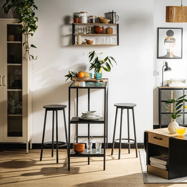 Barový stůl se 2 židlemi LAYNAR