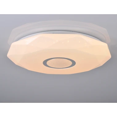 Plafon bílý LED 68W DIAMOND 50 cm s dálkovým ovládáním