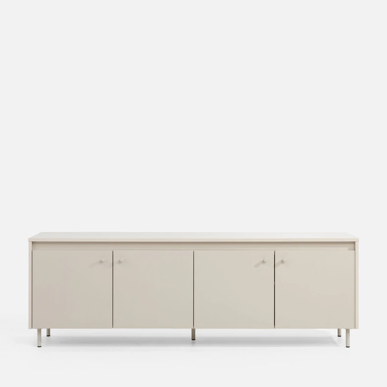 Kašmírový TV stolek na kovových nožkách TORINO