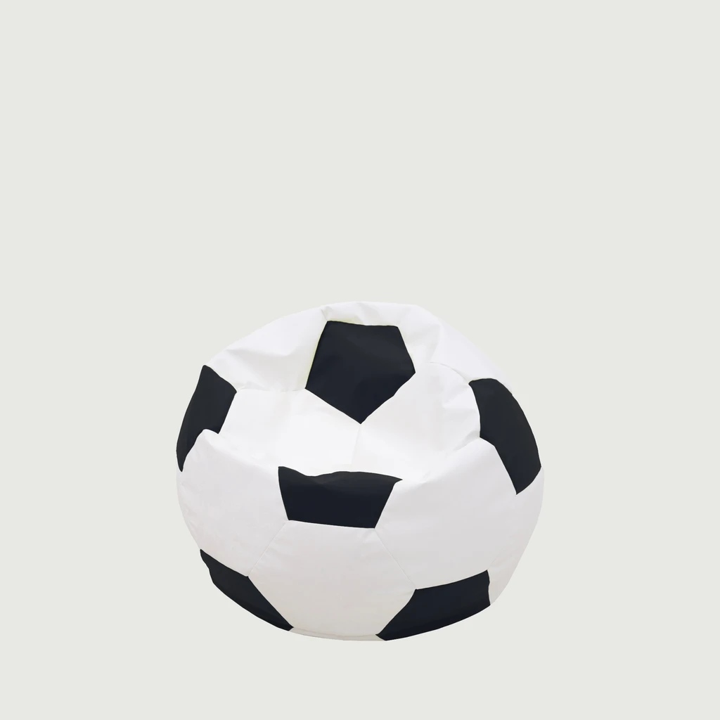 Sedací vak SPORT L černo-bílý
