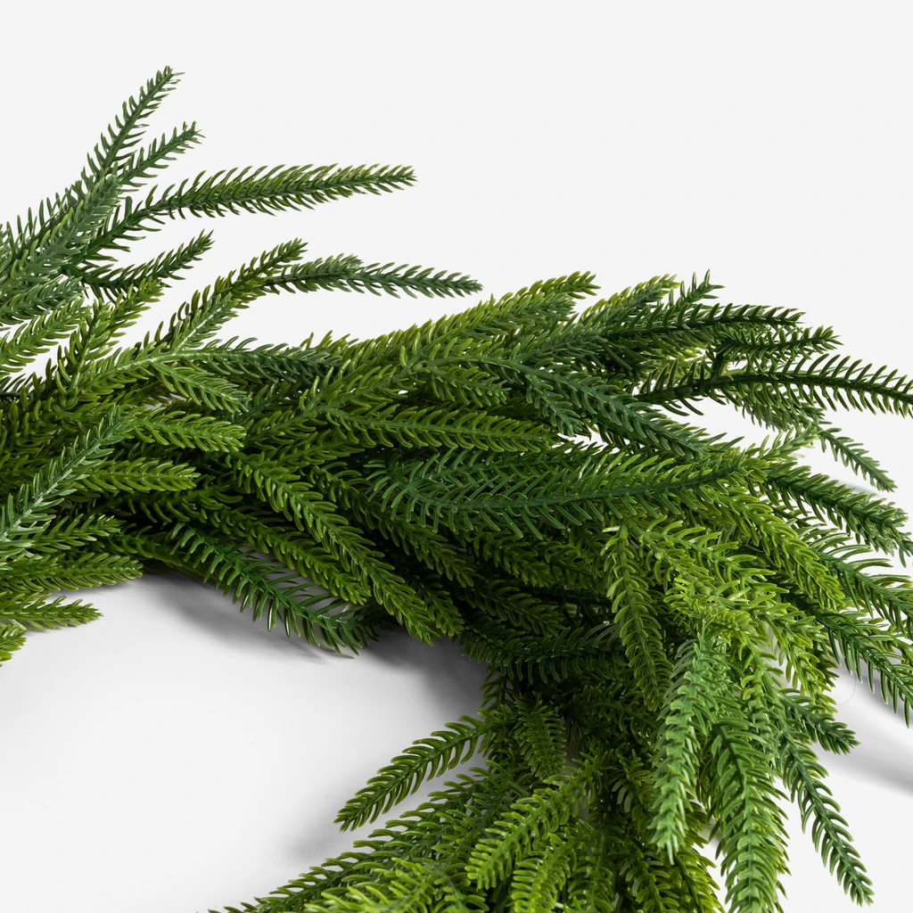 Vánoční věnec zelený 40 cm