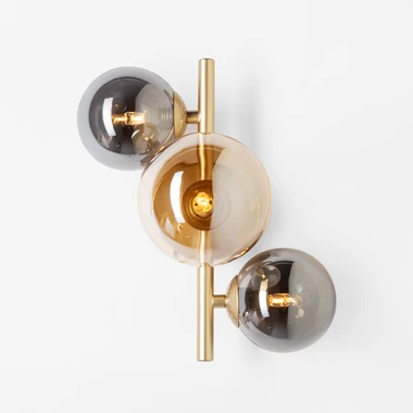 Nástěnné svítidlo zlaté VILLA