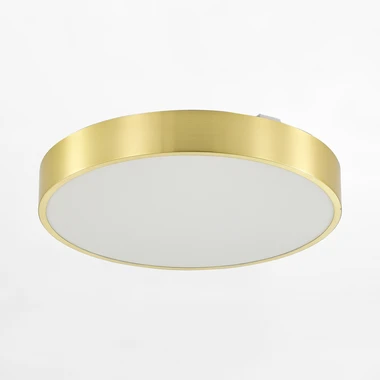 Zlaté LED stropní svítidlo NADI 50 cm s dálkovým ovládáním