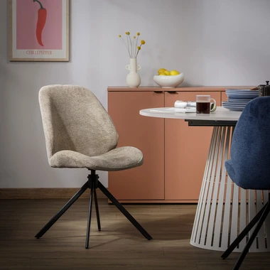 Otočná židle LIAMTI béžová