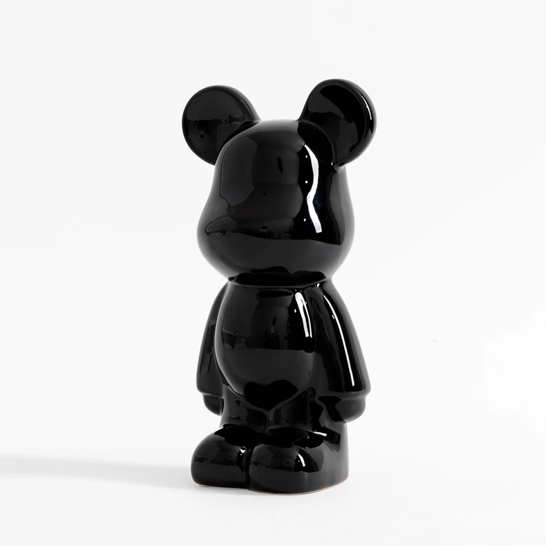 Dekorační figurka MEDVĚD černá