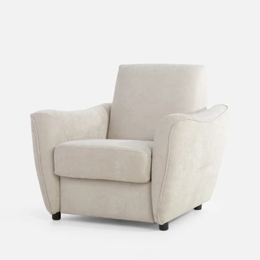 Křeslo s úložným prostorem MONO II světle šedé