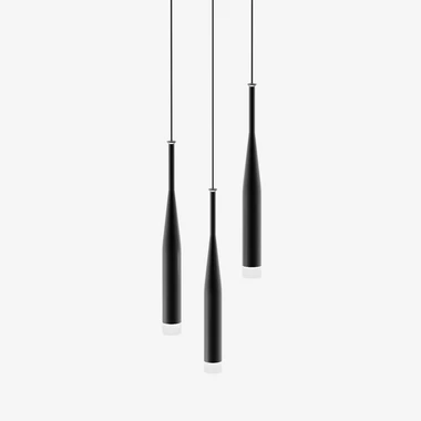 Závěsné svítidlo CONTE MD1998A-3BL