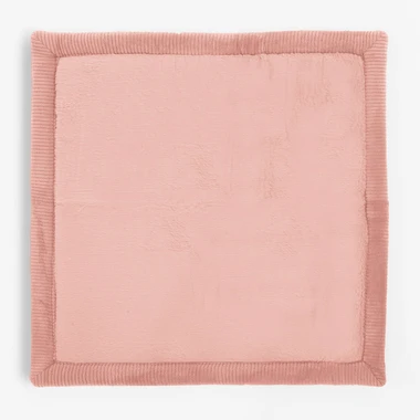 Růžový koberec PUFFY SOFT 120x120 cm