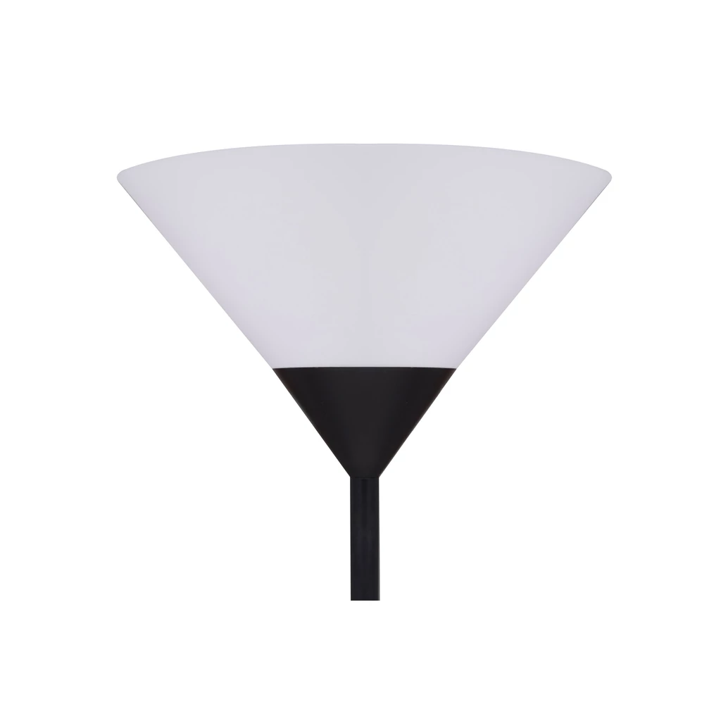 Černá stojací lampa E14 E27