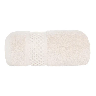 Krémový bavlněný ručník ASTI 50x90 cm
