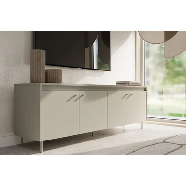 Kašmírový TV stolek na kovových nožkách TORINO