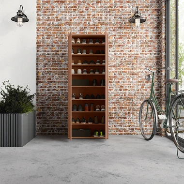 Čtyřdveřový botník ALICE SPRINGS terakota