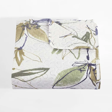 Přehoz s potiskem FLORI 170x210 cm