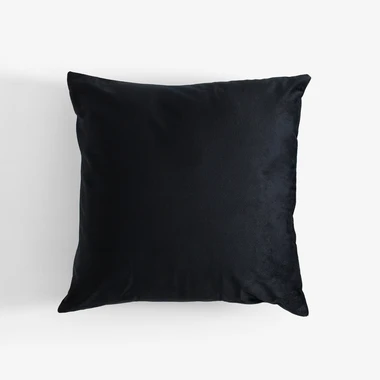 Dekorativní povlak na polštář černý SAONA 45x45 cm