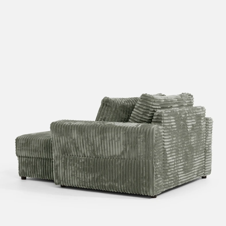 Křeslo loveseat zelené NOEMI