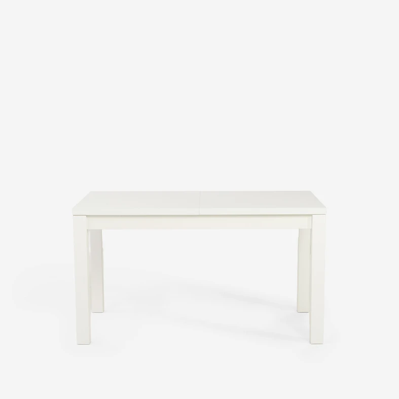 Rozkládací stůl bílý mat KELIN 138-178 cm