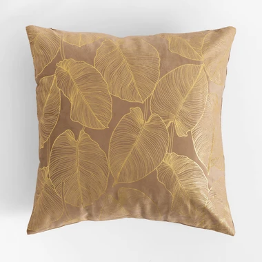 Dekorační povlak na polštář MARBELLA 45x45 cm béžový.