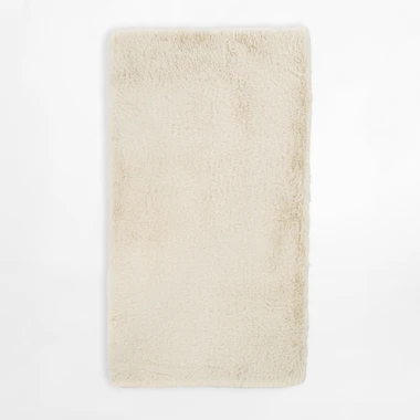 Krémový moderní koberec RABBIT, 80x150 cm