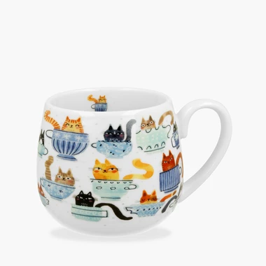 Hrnek SVĚT KOČEK KOČKY V ŠÁLCÍCH 430 ml