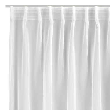 Záclona do obývacího pokoje SIMONE 300x170 cm bílá
