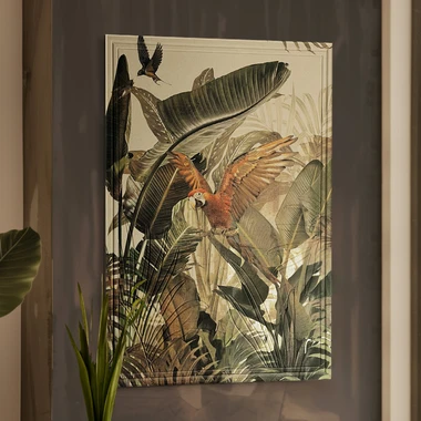 Obraz na stěnu ACOUSTIC PARROT 90x120 cm