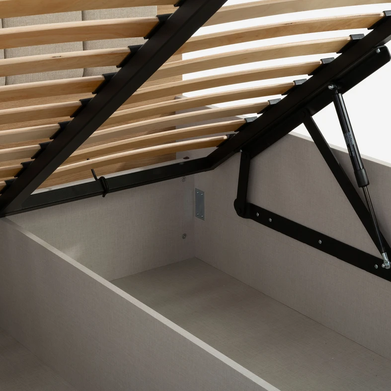 Postel s úložným prostorem a roštem OAK SQUERE 120x200.