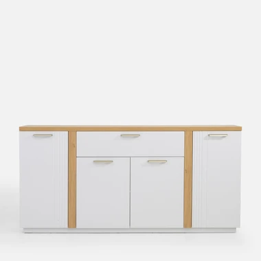 Bílá komoda se zásuvkou DEKO