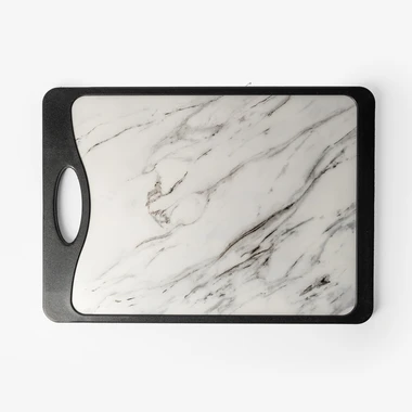 Bílé prkénko MARBO 34,8x24,8 cm