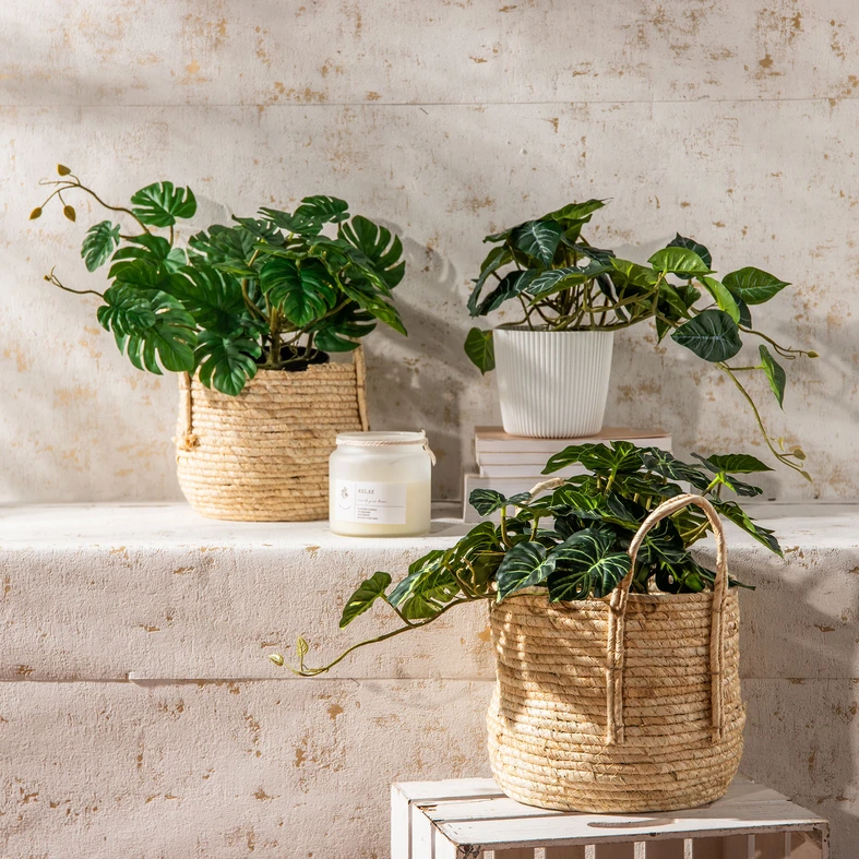 Umělá květina v květináči MONSTERA I 45 cm