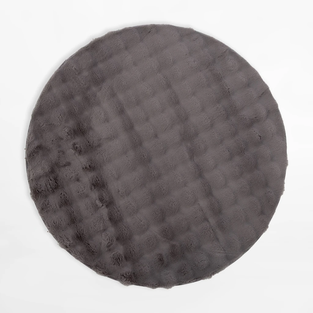 Šedý moderní koberec MODESTO 120 cm