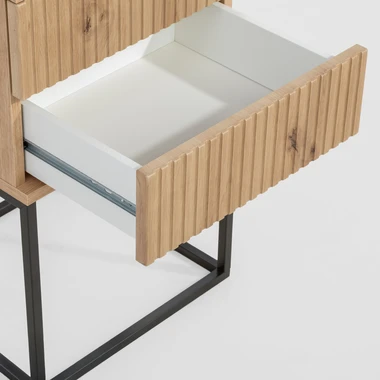 Noční stolek se zásuvkami NOTTE dub artisan